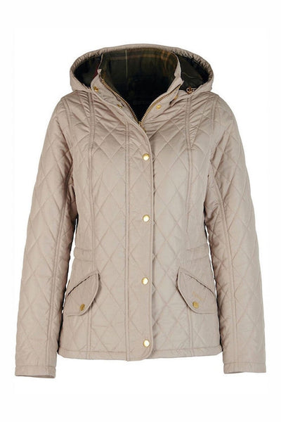 Barbour Millfire Quilted Jacket Μπεζ LQU0665BE34