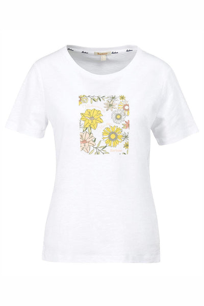 Barbour Coraline T-Shirt Άσπρο LTS0594WH11