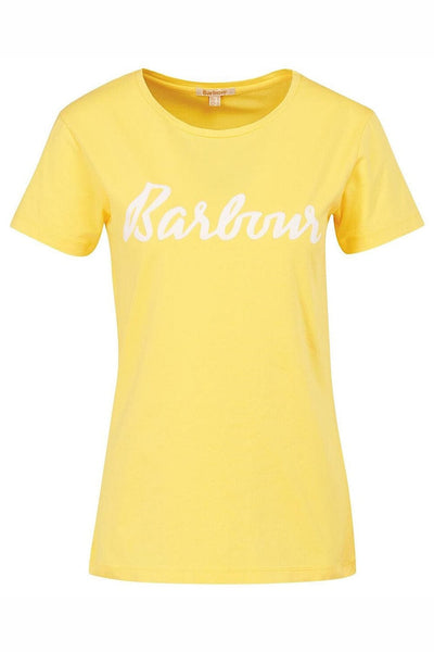 Barbour Otterburn T-Shirt Κίτρινο LTS0586YE12