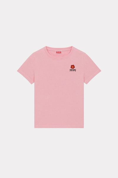 Kenzo 'Boke Flower' Crest T-Shirt Ροζ FC62TS0124SO.30