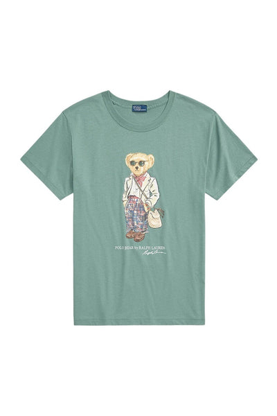 Polo Ralph Lauren Polo Bear Jersey Tee T-Shirt Πράσινο 211892607001