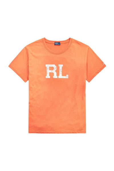 Polo Ralph Lauren RL Logo Graphic Tshirt Πορτοκαλί 211892611001
