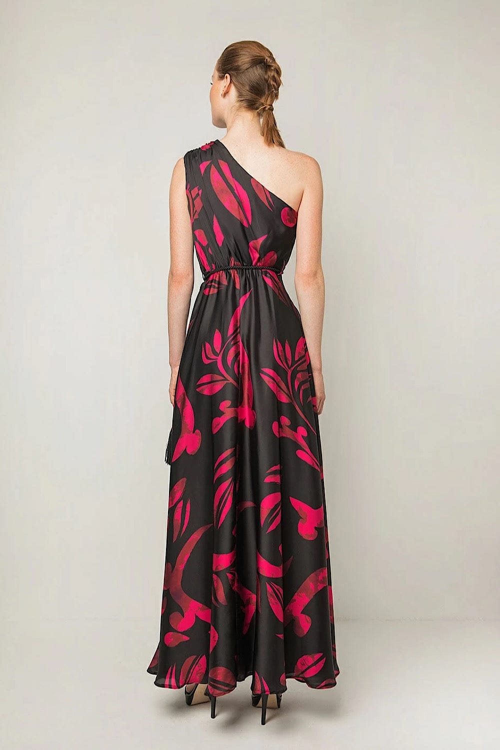 Desiree Maxi Dress with Flowers 08.37039  beautycollection.gr
