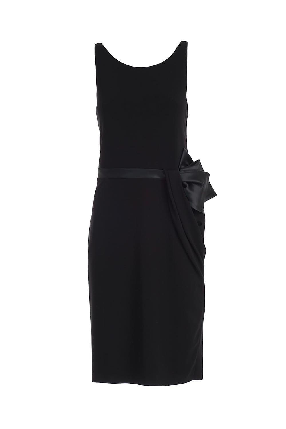 Emporio Armani black evening dress 6g2a8g  beautycollection.gr