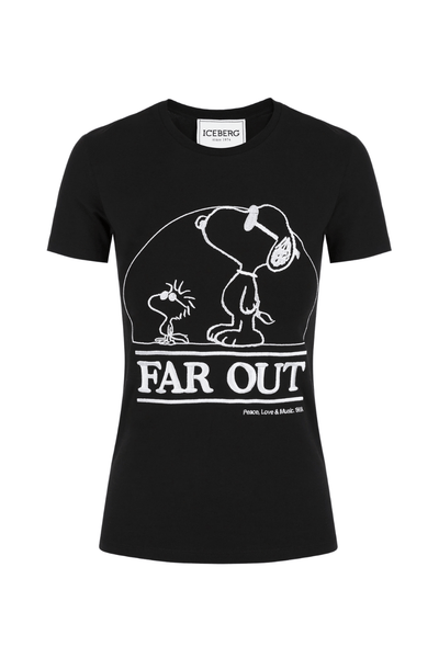 ICEBERG Snoopy Slim-Fit T-Shirt 21II2P0F07263099000