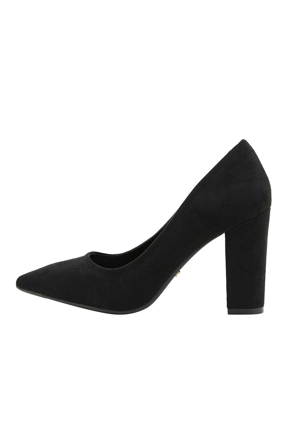 Suede Heels Suede / Black