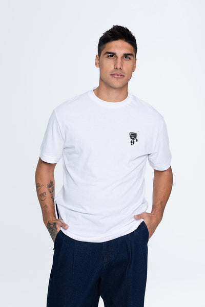 Karl Lagerfeld Ανδρικό T-Shirt Άσπρο 755211 521224 10