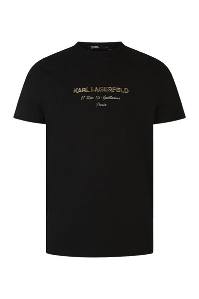 Karl Lagerfeld Ανδρικό T-Shirt Μαύρο 755035 532224 160
