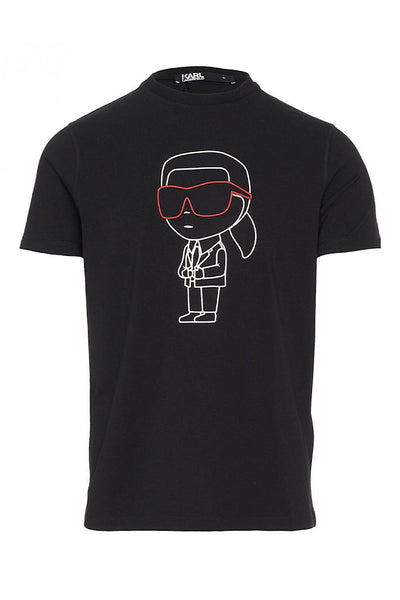 Karl Lagerfeld Ανδρικό T-Shirt Μαύρο 755420 53221 990