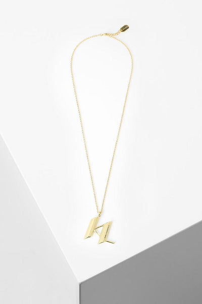 Karl Lagerfeld Monogram Karl necklace - Gold 226W3953