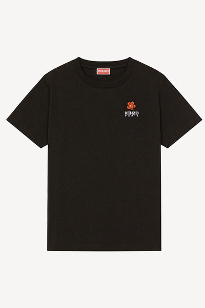 Kenzo 'Boke Flower' Crest T-Shirt Μαύρο FC62TS0124SO