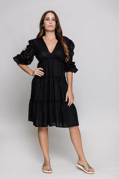 Nema Amelia Mini Φόρεμα Μαύρο 14307N187