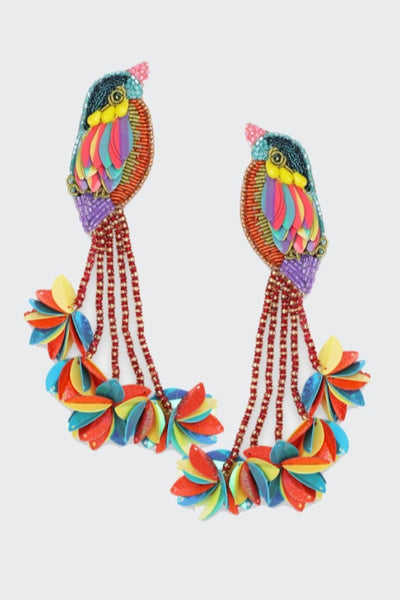 Olivia Dar Kingfisher Earrings