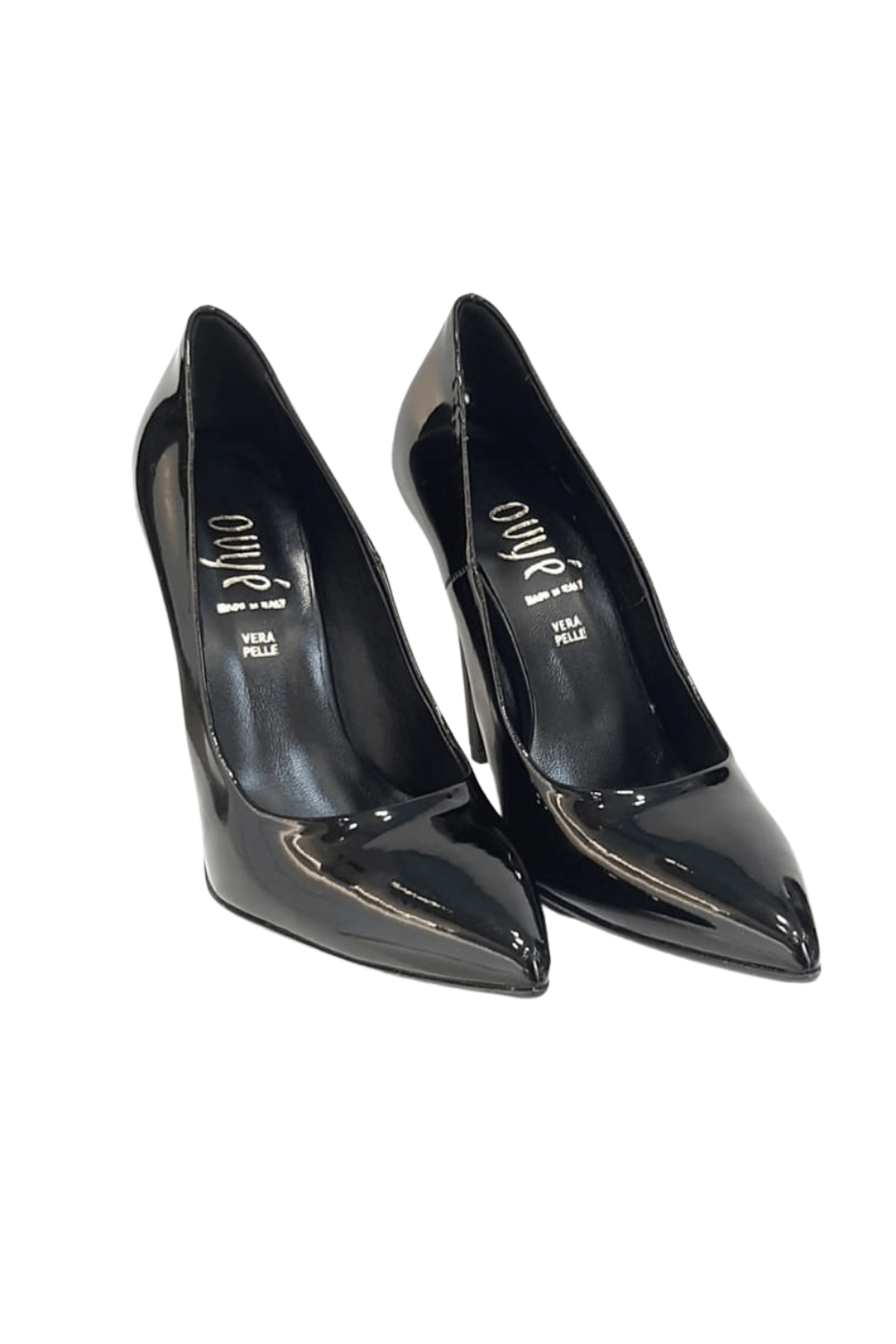 Ovye Vernice Black Heels 8375