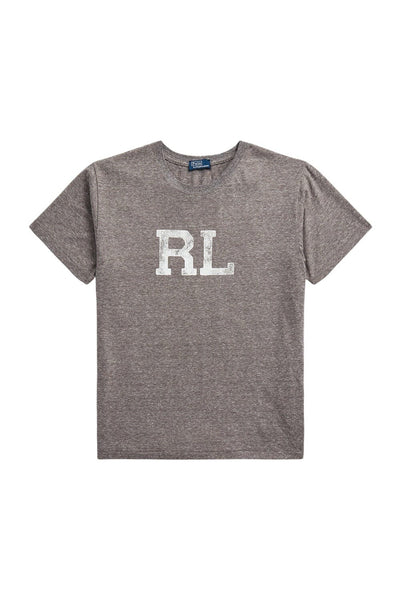 Polo Ralph Lauren RL Logo Graphic Tshirt Γκρι 211905560001