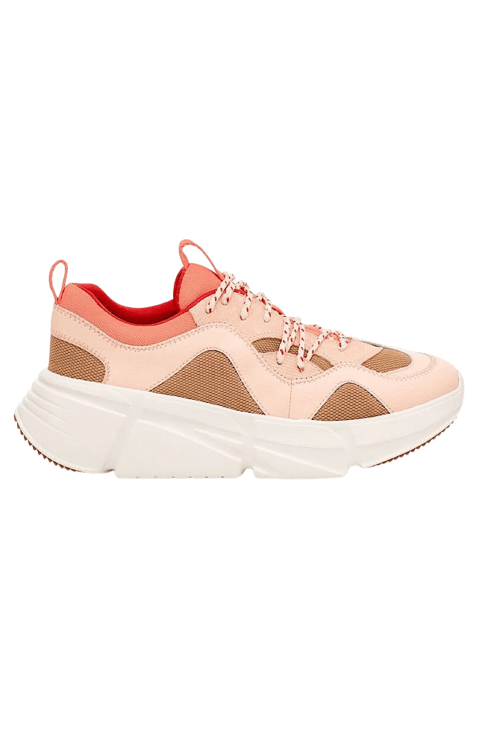 Ugg Australia W Calle Lace Sneakers Pink 1125391 beautycollection.gr