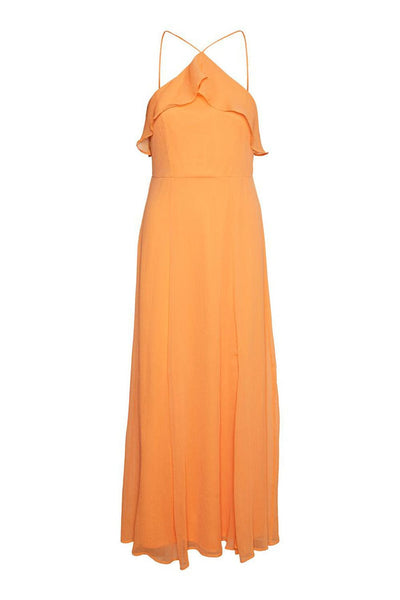 Vero Moda Frelled Singlet Πορτοκαλί Φόρεμα 10265373