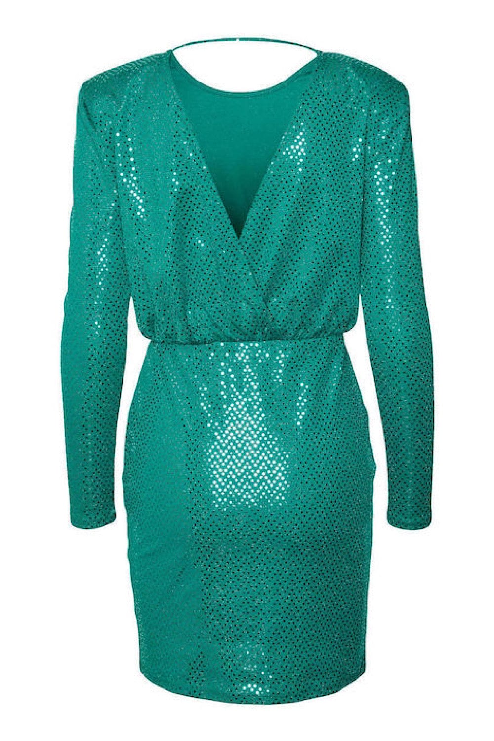 vero moda green sequin dress Vero Moda Marquee Sage Green Strappy Midi Dress