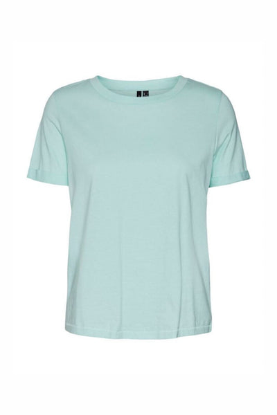 Vero Moda Basic T-Shirt Πράσινο Ανοιχτό 10243889